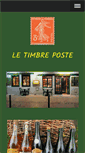 Mobile Screenshot of letimbreposte.fr